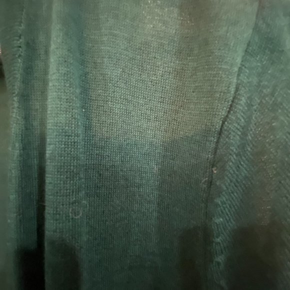 Emerald Green Open Front Cardi - Picture 6 of 10